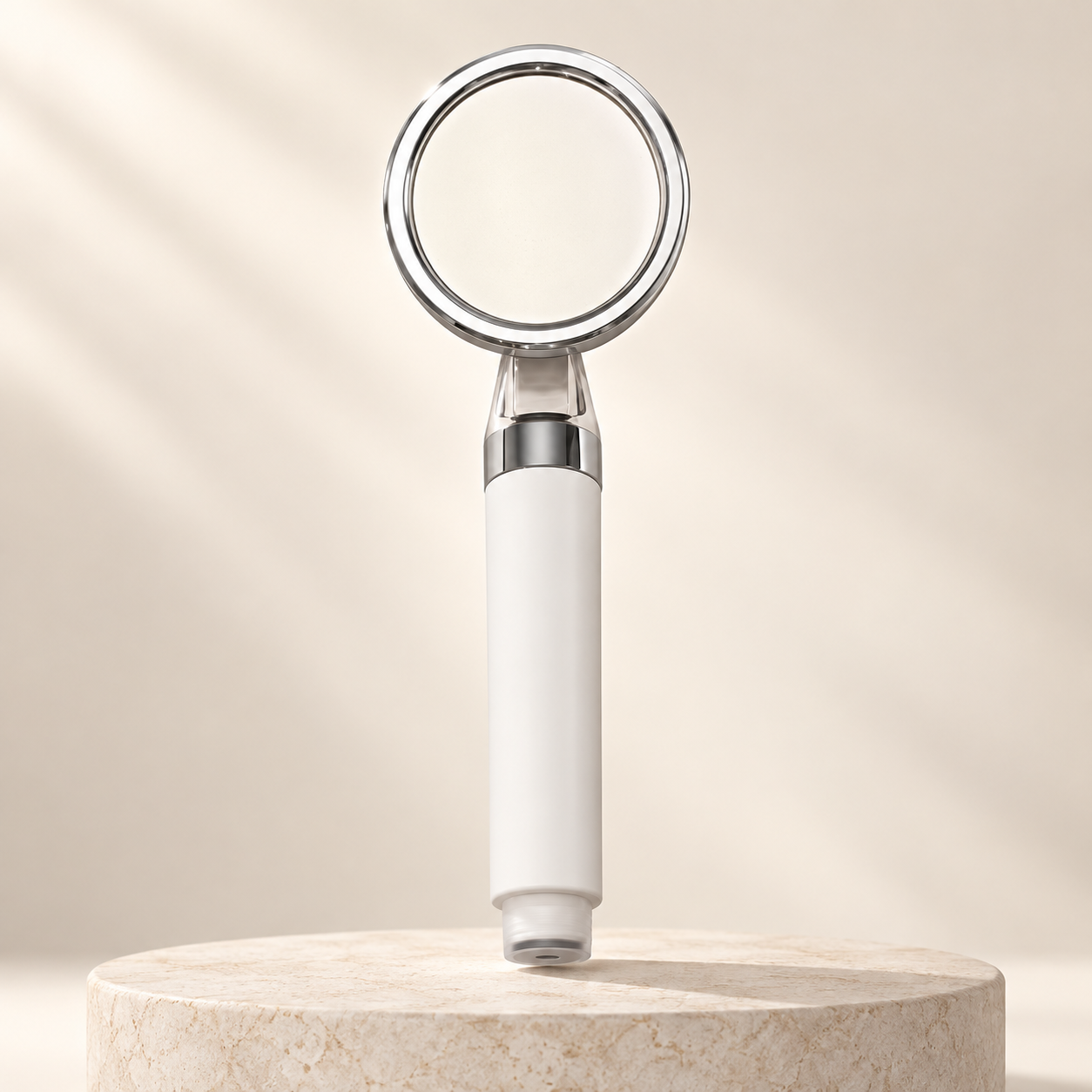 Pommeau de douche blanc Saudade Care